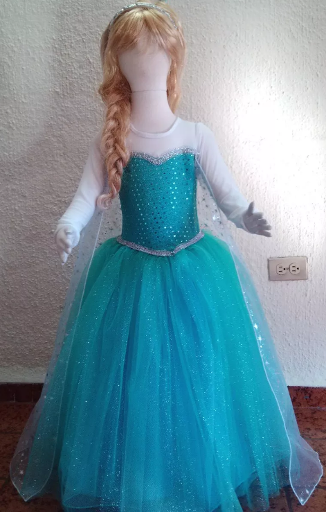 Elsa Frozen Largo Tul