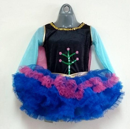 Anna Frozen Tutú Manga Larga